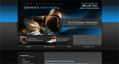 Desktop Screenshot of criminalattorneyinscottsdale.com